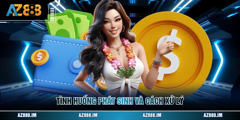 Rút Tiền AZ888 Tình huống phát sinh và cách xử lý